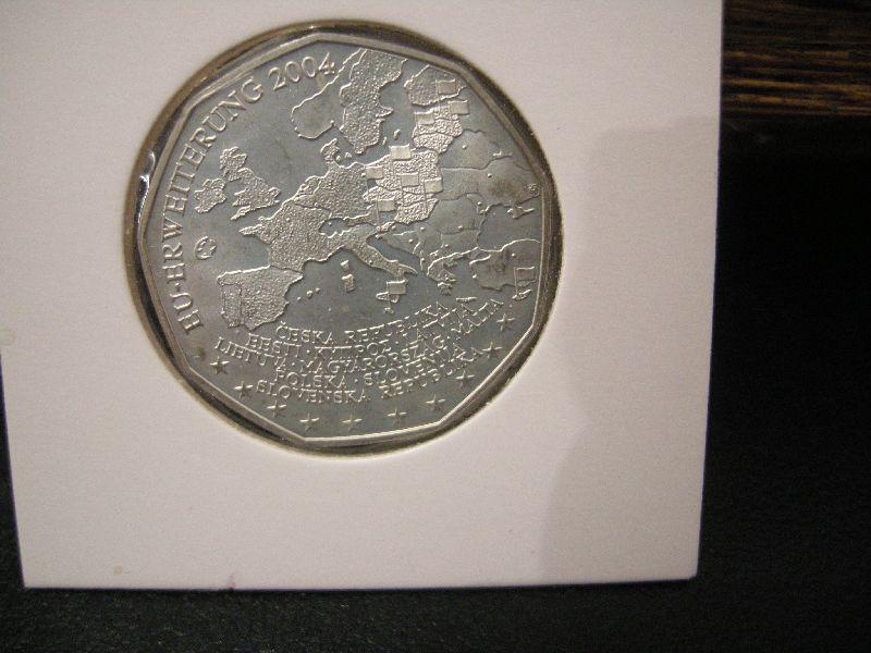 5 euromunt Oostenrijk 2004 UNC - EU (afbeelding voor) 5 euromunt Oostenrijk 2004 UNC - EU